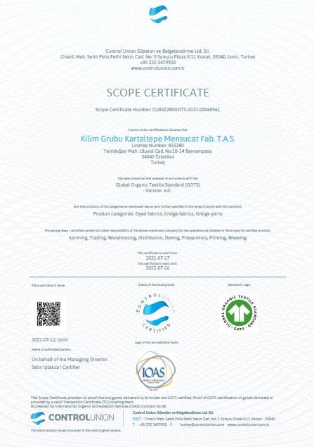 GOTS — Global Organic Textile Standard
