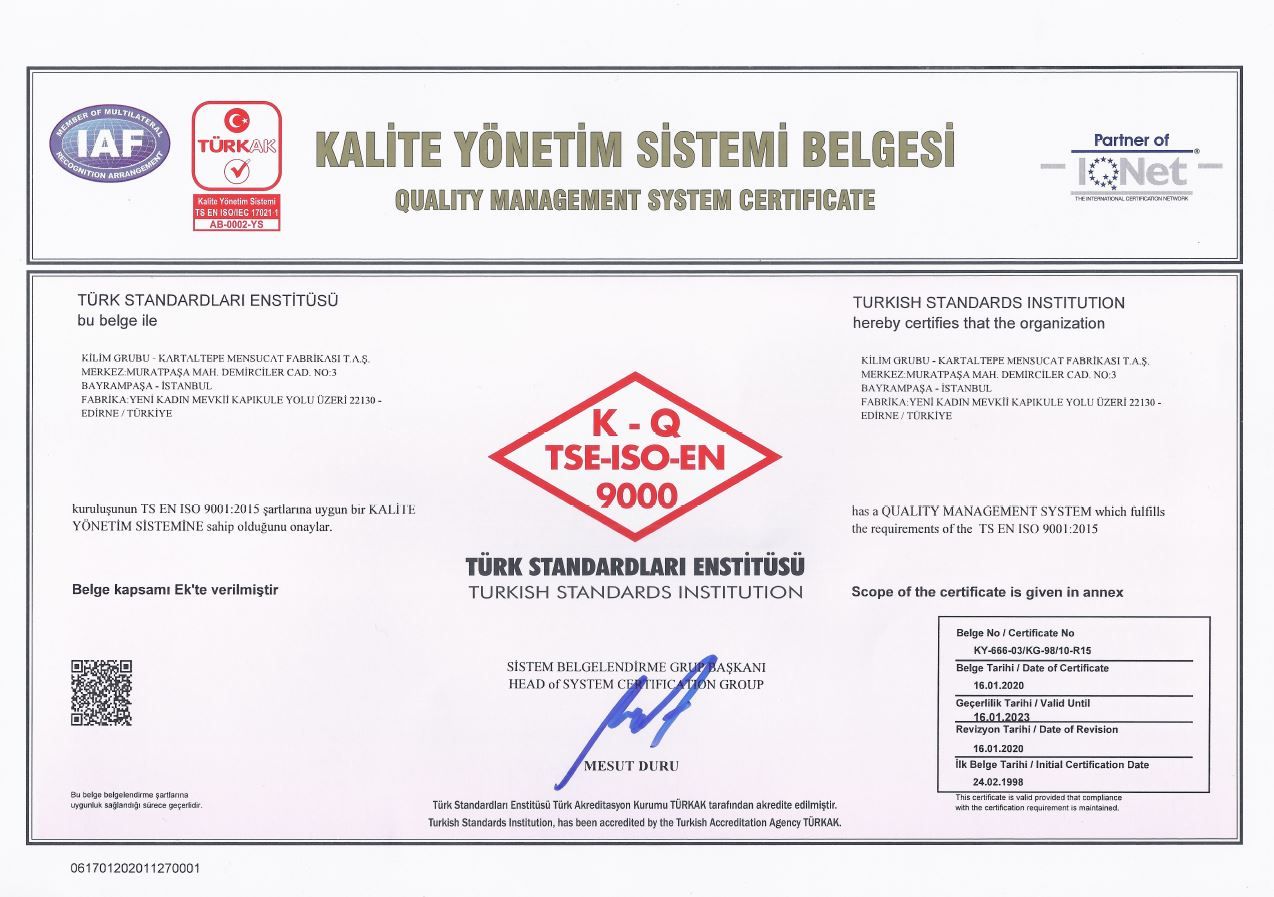 ISO 9001 — Quality Management System